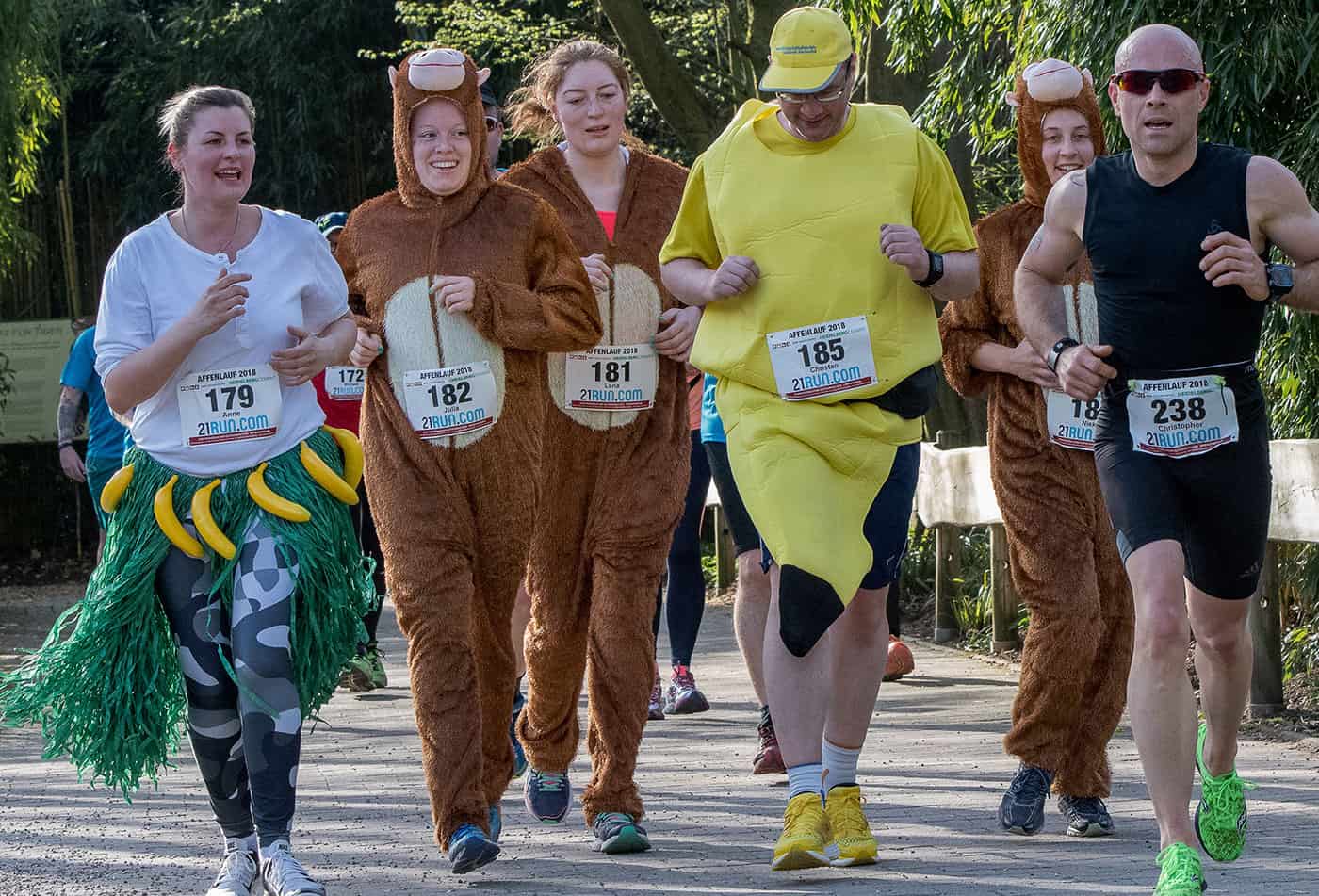 Affenlauf 2018 im Zoo Heidelberg (Foto: Susi Fischer/Zoo Heidelberg)