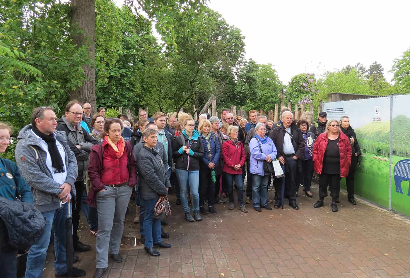 Teilnehmer am Team Elefant Heidelberg Tag 2019 im Zoo Heidelberg (Foto: Zoo Heidelberg)