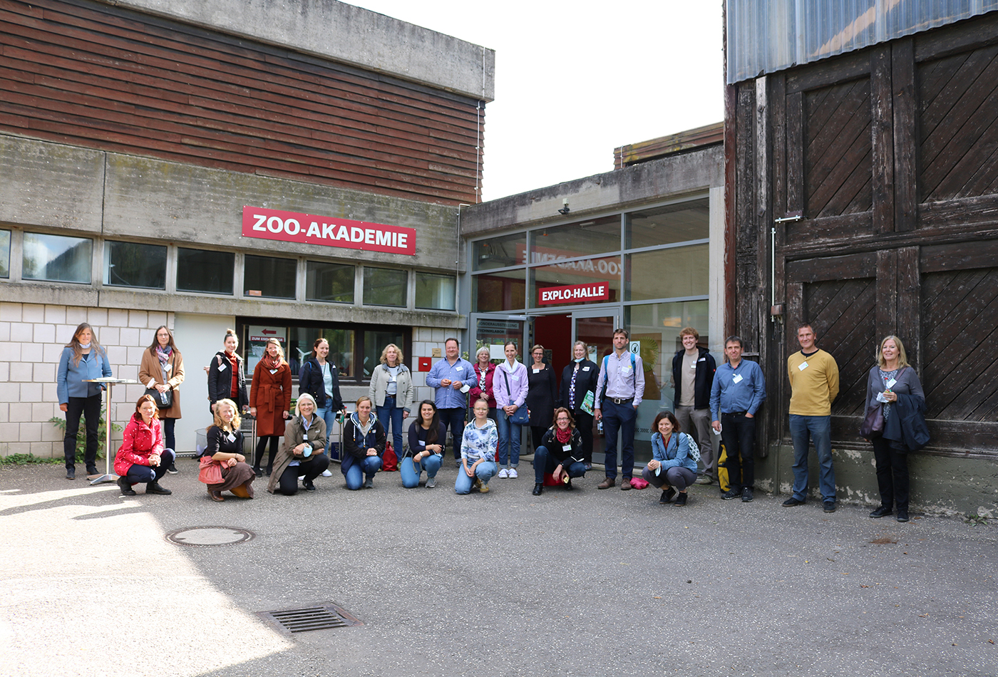 Foto 1 & 2: Treffen des Netzwerks Bildung für Nachhaltige Entwicklung in Heidelberg. (Foto: Zoo Heidelberg)