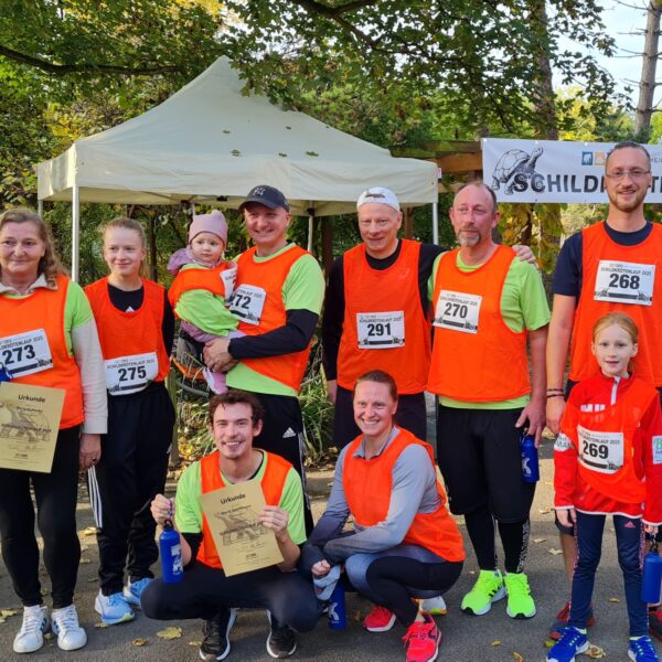 Größtes Team beim Spendenlauf 2025 im Zoo Heidelberg.