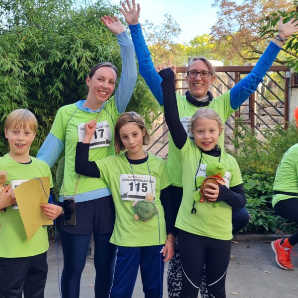 Teilnehmer beim Spendenlauf 2025 im Zoo Heidelberg